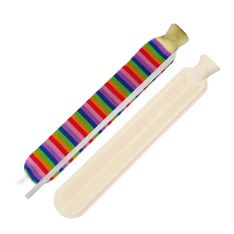 Bouteilles d'eau chaude multicolores
